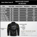 MEN BLACK LEATHER BIKER JACKET CAMERON