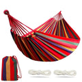 Durable Camping Hammock with Tree Straps - 450lbs Capacity