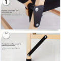 Foldable Wooden Camping Chair - Beech Black