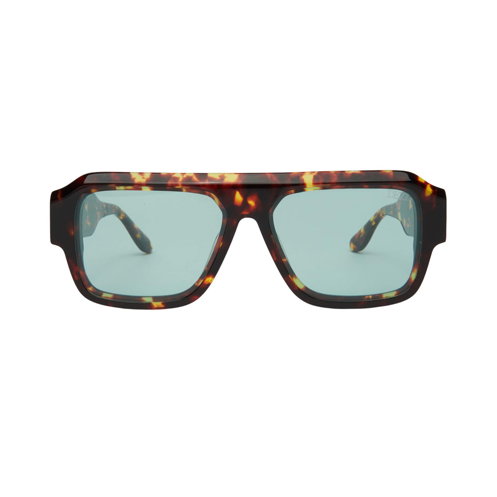 DEZI Women's Square Aviator Sunglasses-Miami