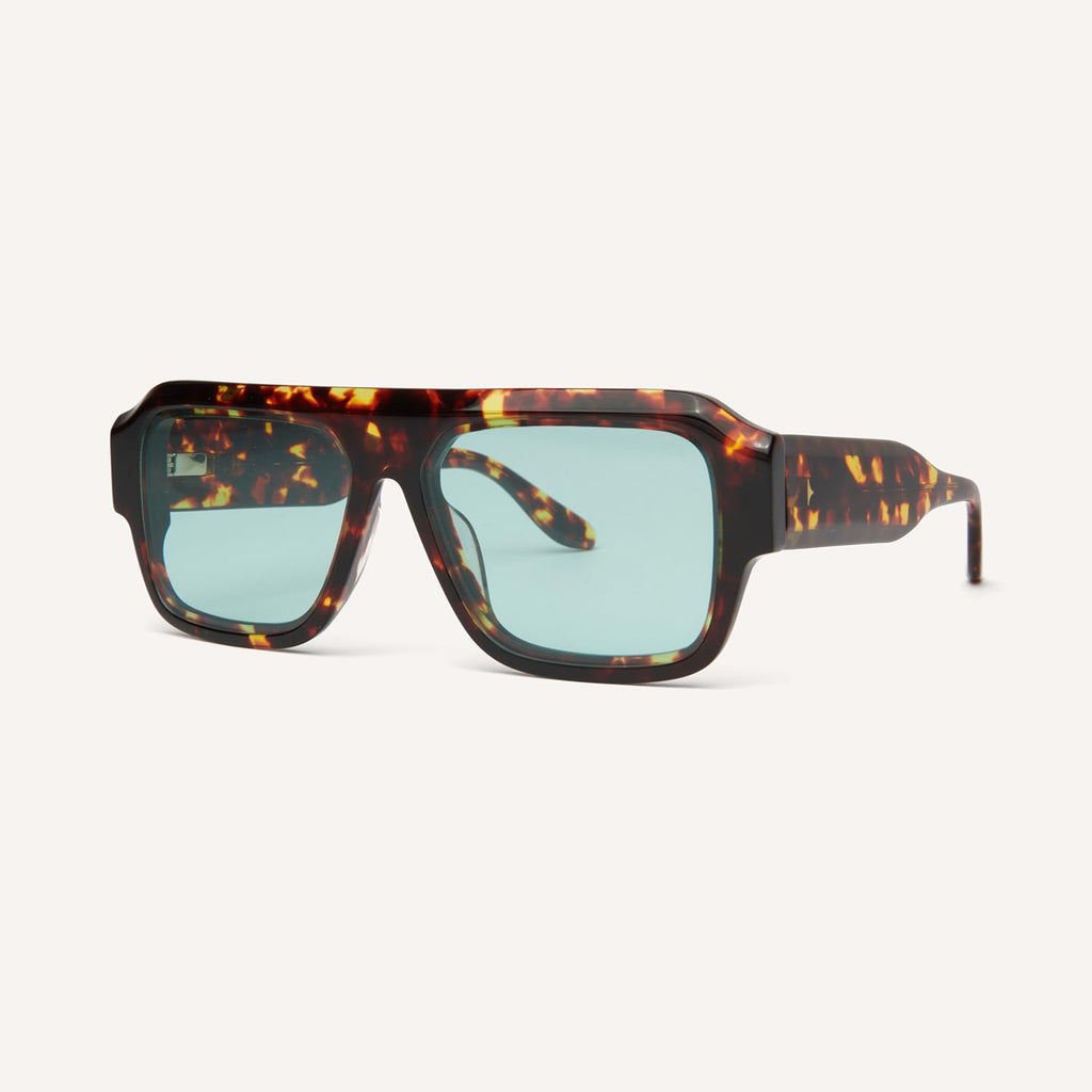 DEZI Women's Square Aviator Sunglasses-Miami