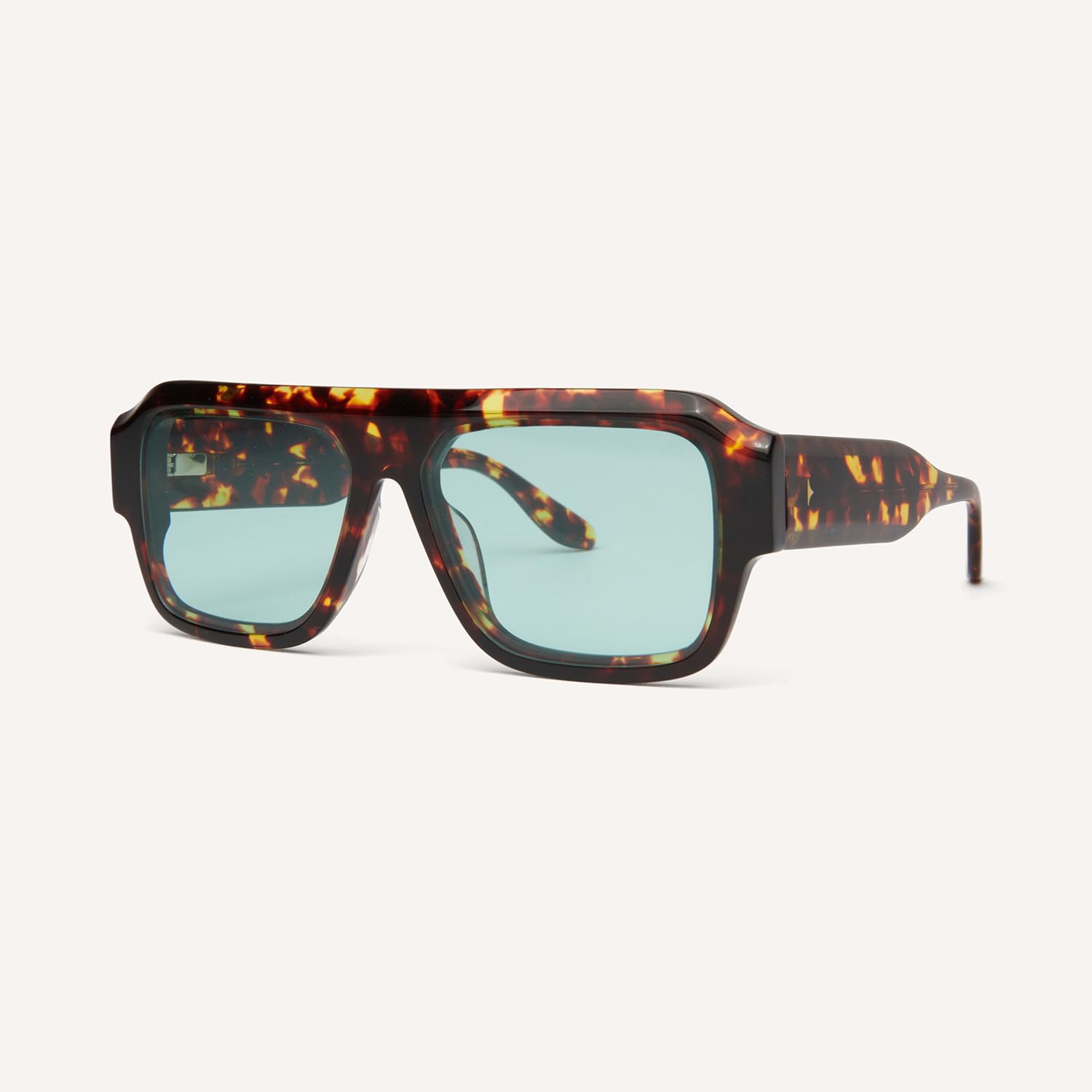 DEZI Women's Square Aviator Sunglasses-Miami