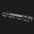 X18 DMX Sound Active 6-Head RGB Laser Bar 1500mW for DJs