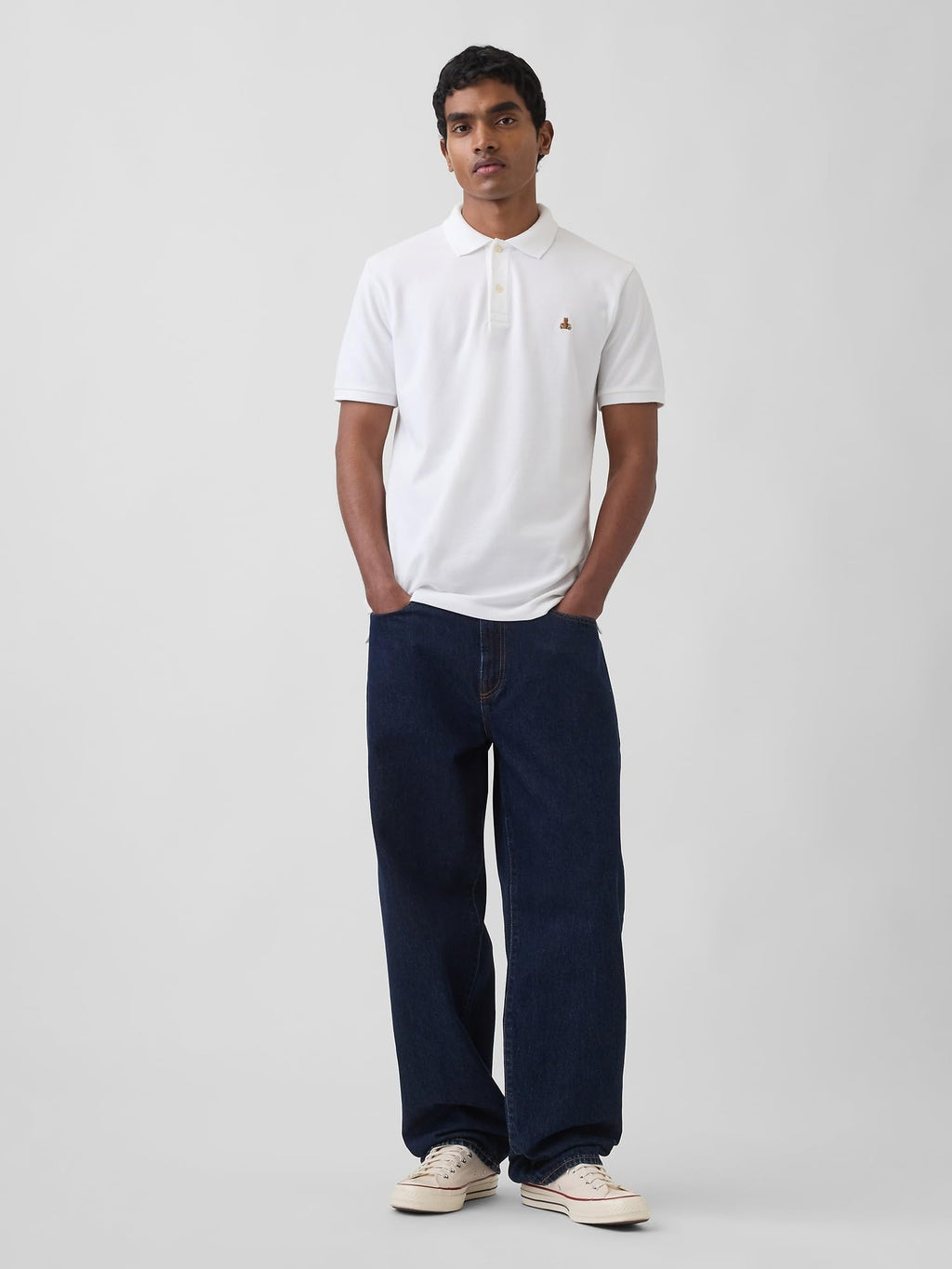 Gap Men's Bear Logo Polo