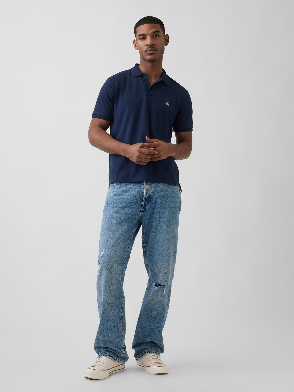 Gap Men's Bear Logo Polo