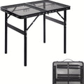 Folding Table with Adjustable Height