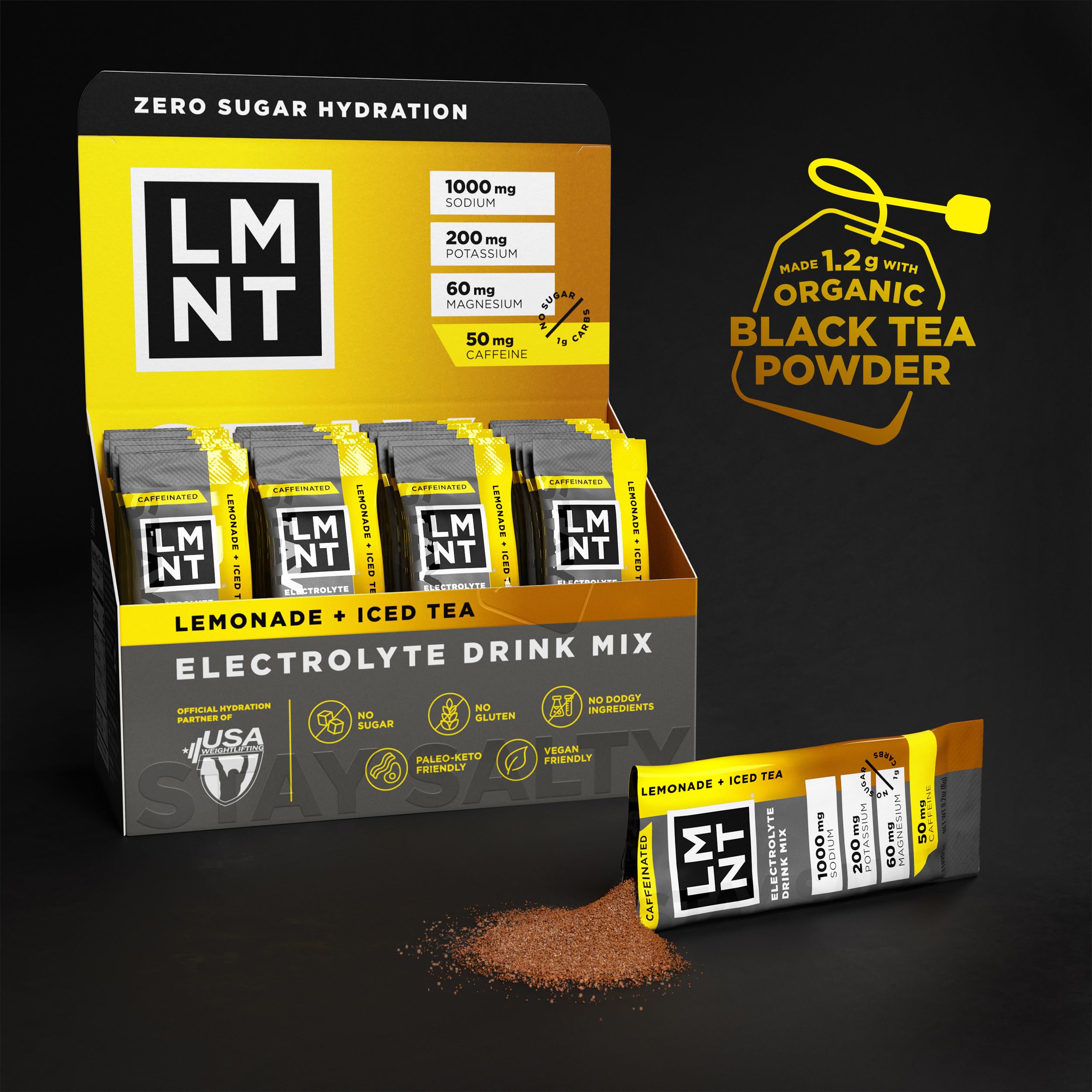 LMNT Zero Sugar Electrolytes - Variety Pack Bundle | Drink Mix | 18-Count