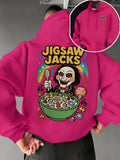 Jigsaw Clown Velvet Hoodie