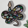 Serpent-Style Wooden Storage Rack: A Slithering Solution