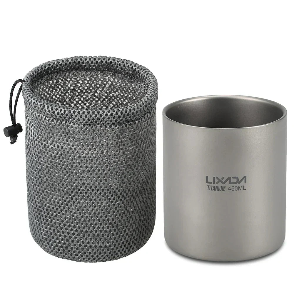 450ml Titanium Double Wall