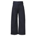 Black Pants with Pleated Belt