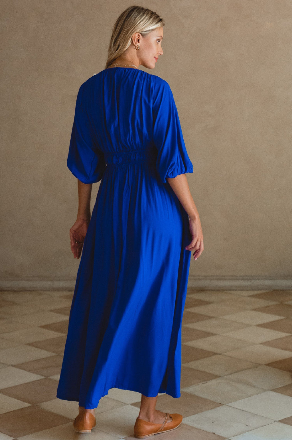 Kezas Rayon Maxi Dress