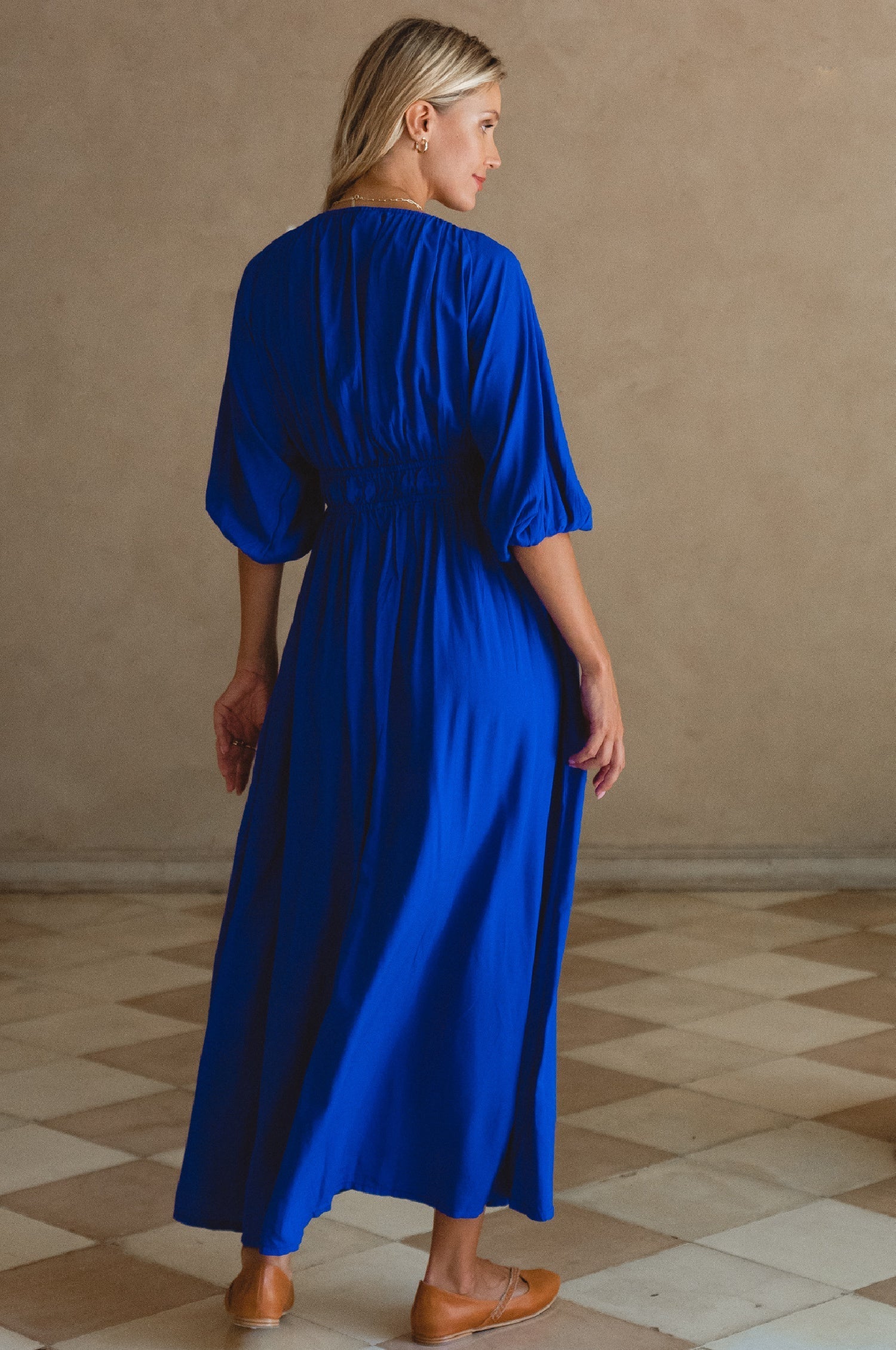 Kezas Rayon Maxi Dress