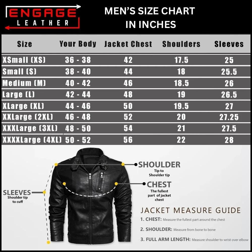 MEN BLACK SHEEPSKIN SHEARLING COAT GENEVA