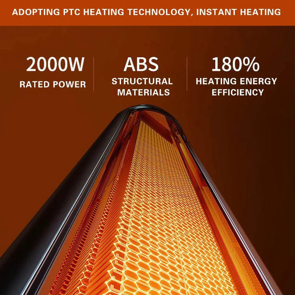 2000W Ceramic Space Heater with Digital Display