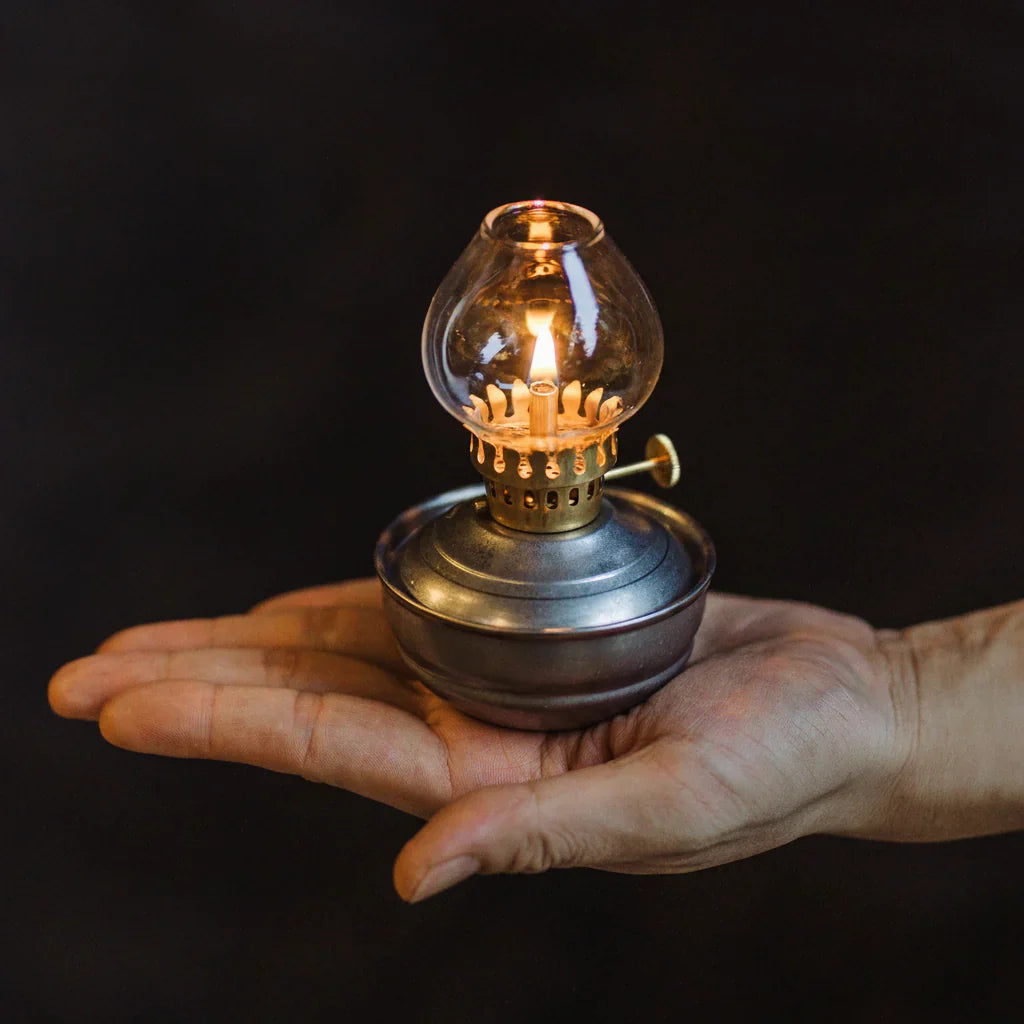 Portable Windproof Mini Oil Lantern for Camping