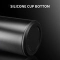 Smart Thermos Bottle–Temperature Display Leakproof Design 500ml Black