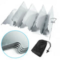 9 Plates Foldable Gas Stove Windshield