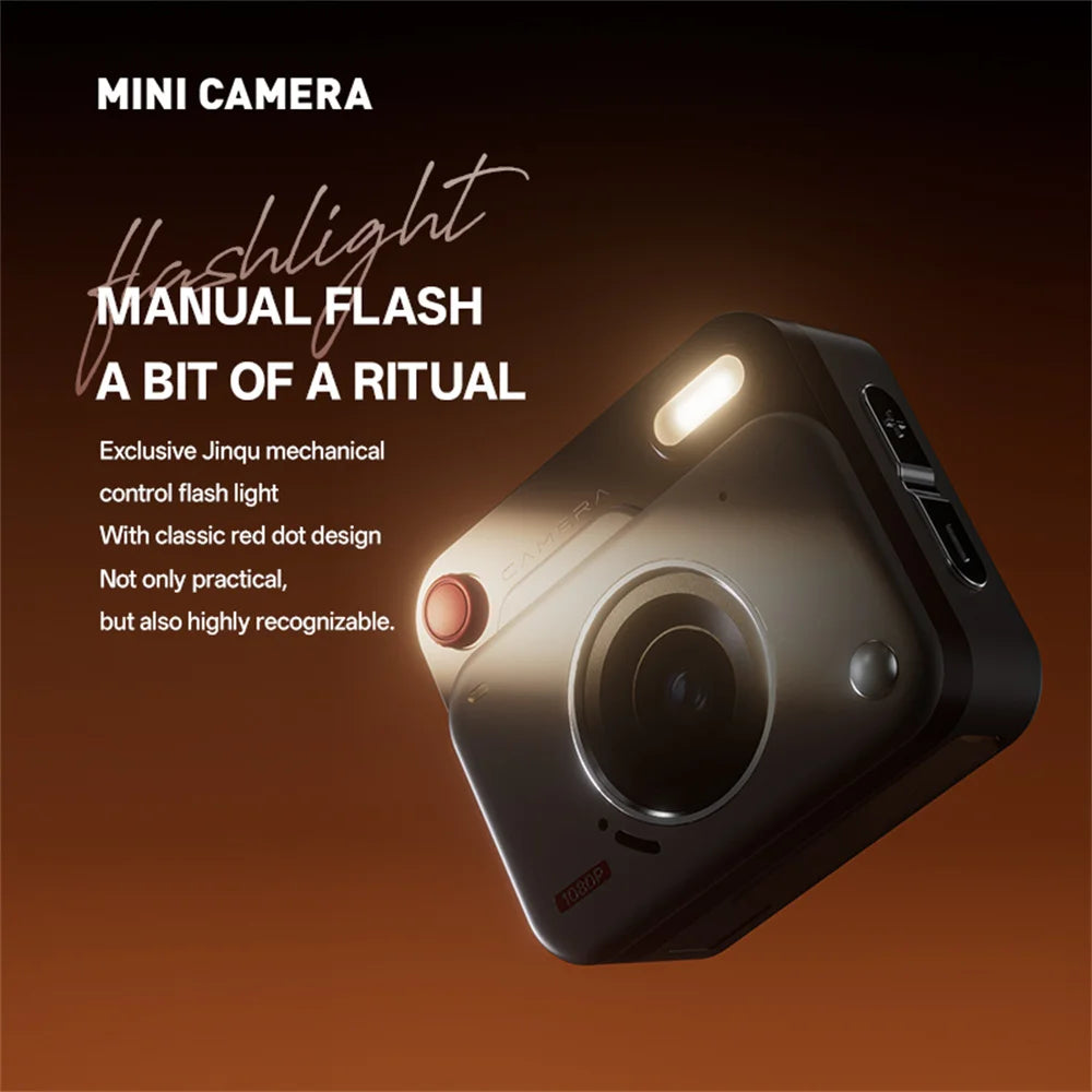 Retro Mini Keychain Camera Khaki