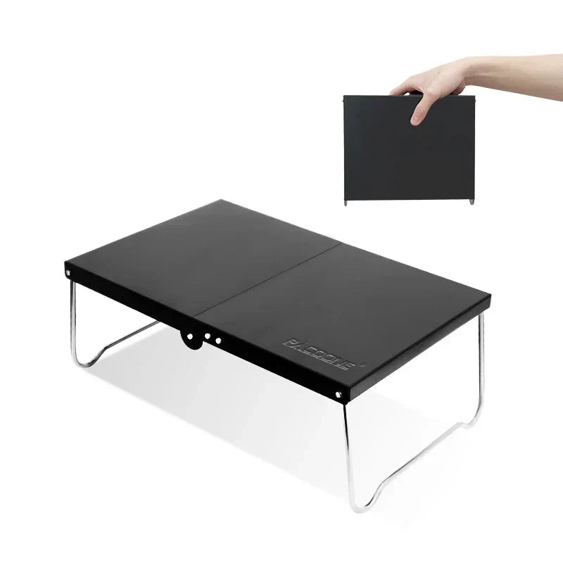 Camping Portable Folding Table Black