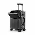 Front-Opening Laptop Carry-On Suitcase with USB Charging Port – 20/24/26 Inch