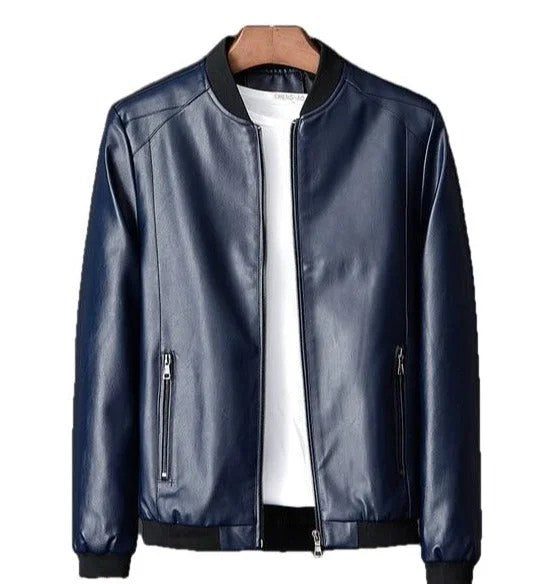 Wait On The Lord Dove Religious Printed Leather Jacket