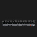 B12 DMX 12-Head Snake Shadow RGB Laser Bar 24W for DJ Stage