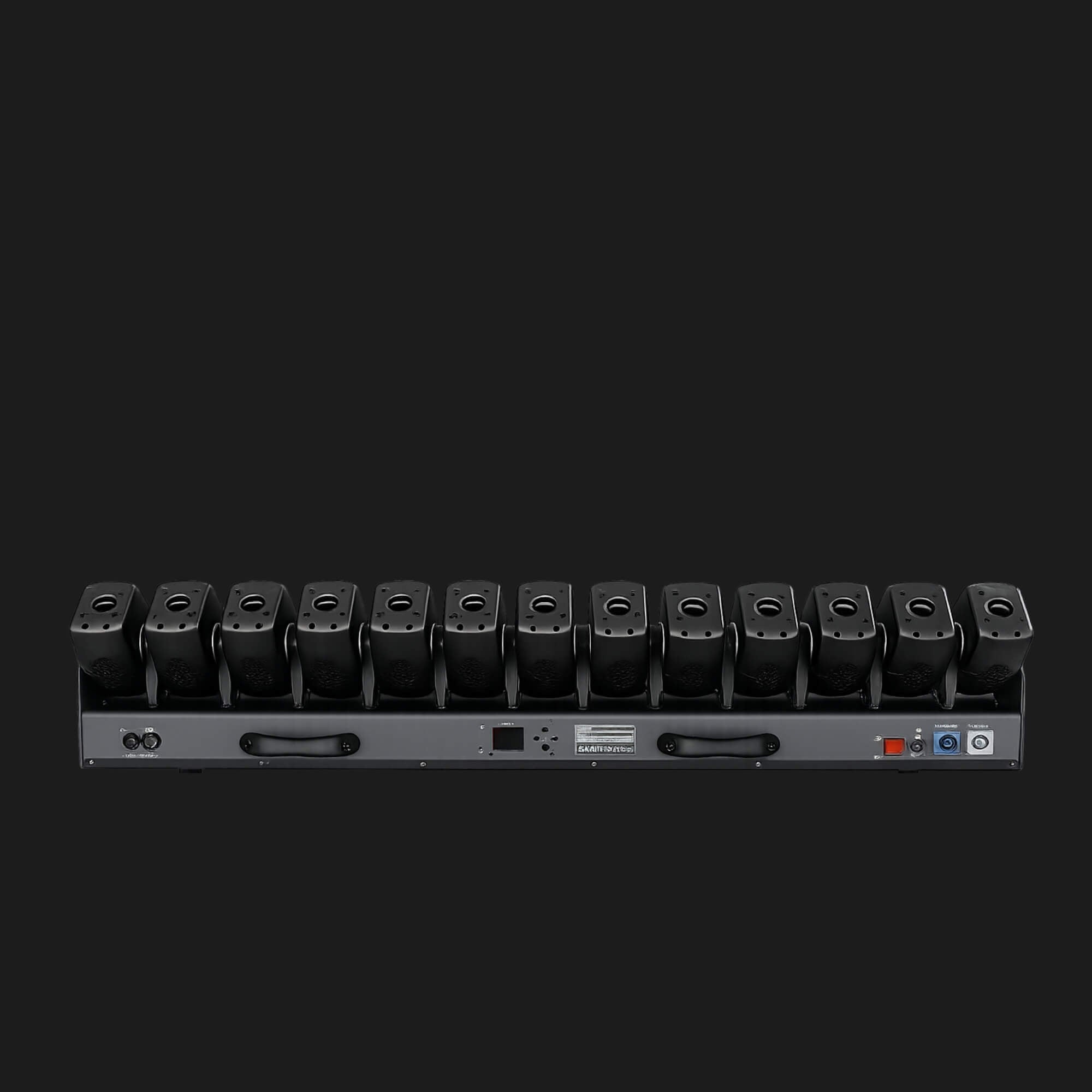 B12 DMX 12-Head Snake Shadow RGB Laser Bar 24W for DJ Stage