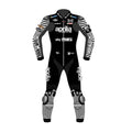 BLACK BIKER SUIT ALEIX ESPARGARO APRILIA WINTER TEST 2023