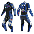 BMW MOTORRAD MOTORCYCLE BLUE LEATHER RACING SUIT - XXXXL