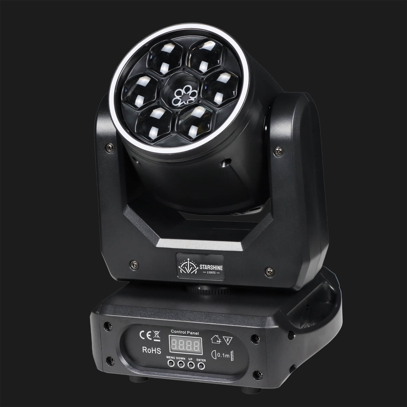 C7 DMX512 Bee Eye Moving Head Laser Light 120W RGBW DJ Stage