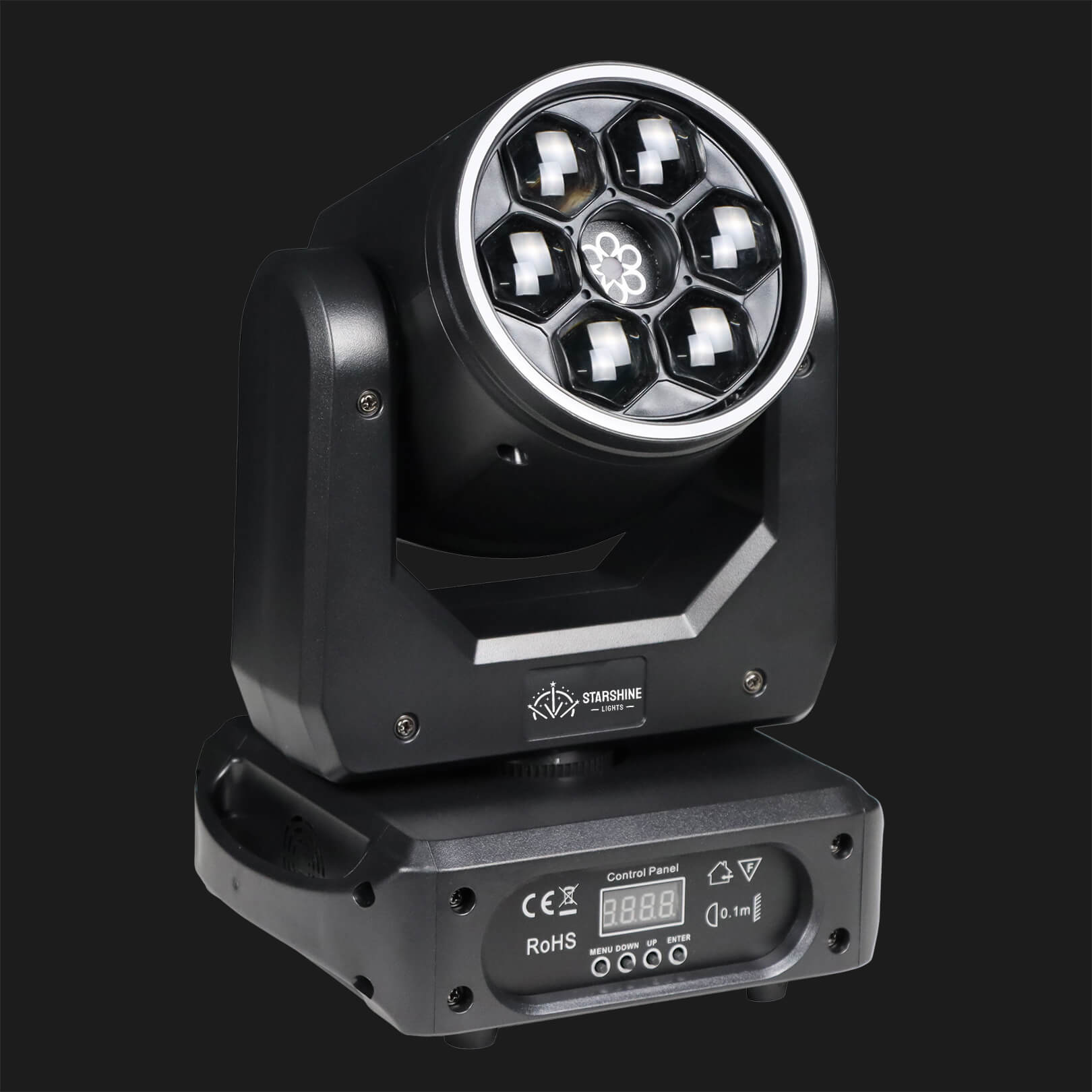 C7 DMX512 Bee Eye Moving Head Laser Light 120W RGBW DJ Stage