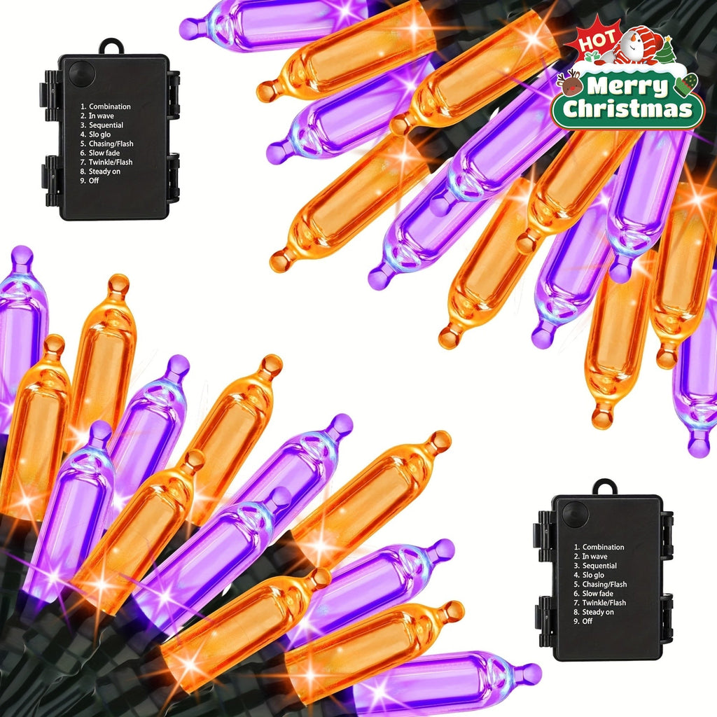 50LEDs 500cm Halloween String Lights (2pcs)
