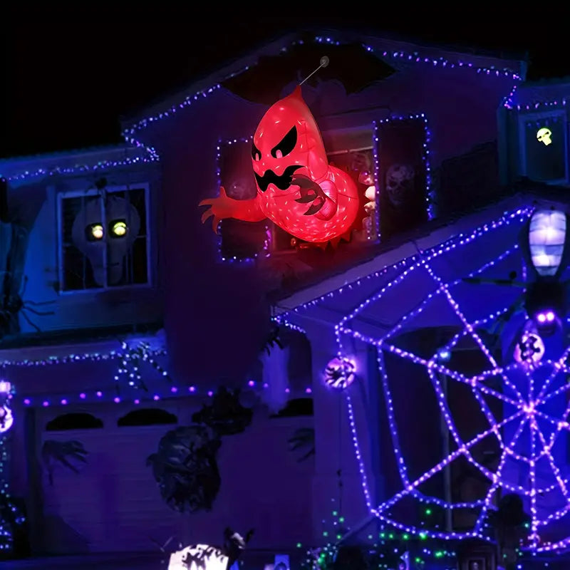 1pc Halloween Inflatable Ghost Prop - 1.4Mx1.4M