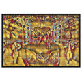WHEN YOUR SENSES DANCE WITH MY MOMENTS JL.AK Velvet Edition Framed Poster