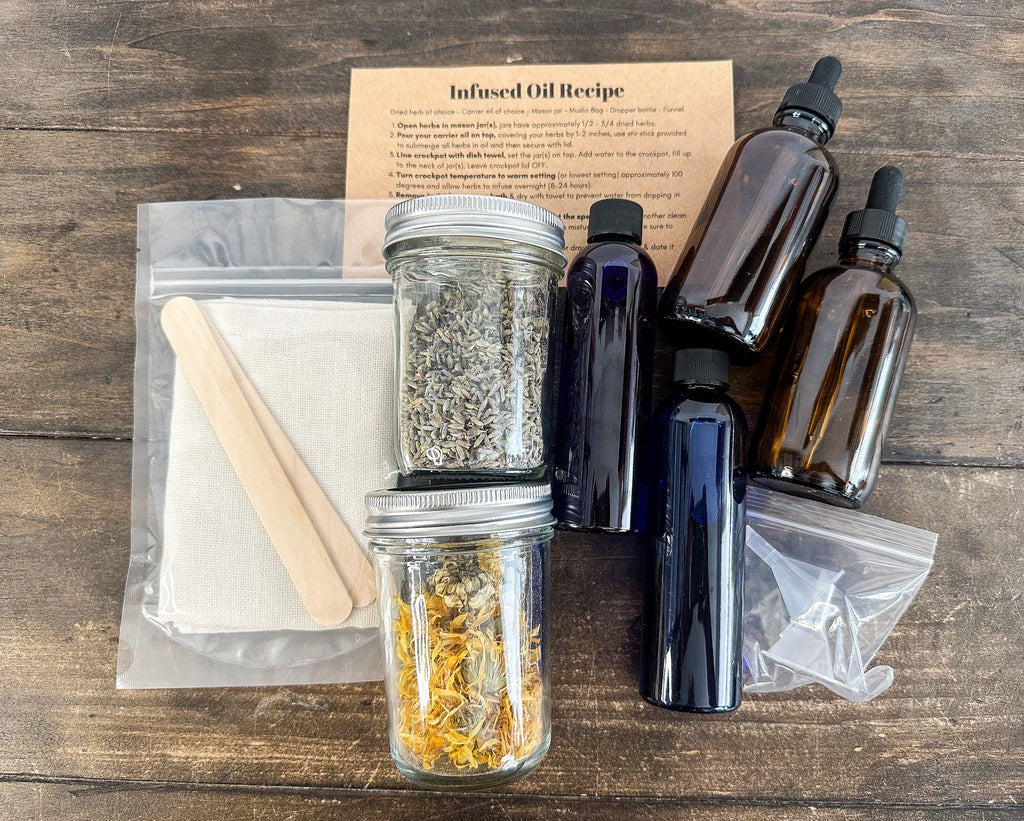 DIY 2 Herb Infused Oil Box Kit