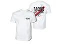McFarland Racing Tire Tracks Shirt (White or Black) - 5X, White