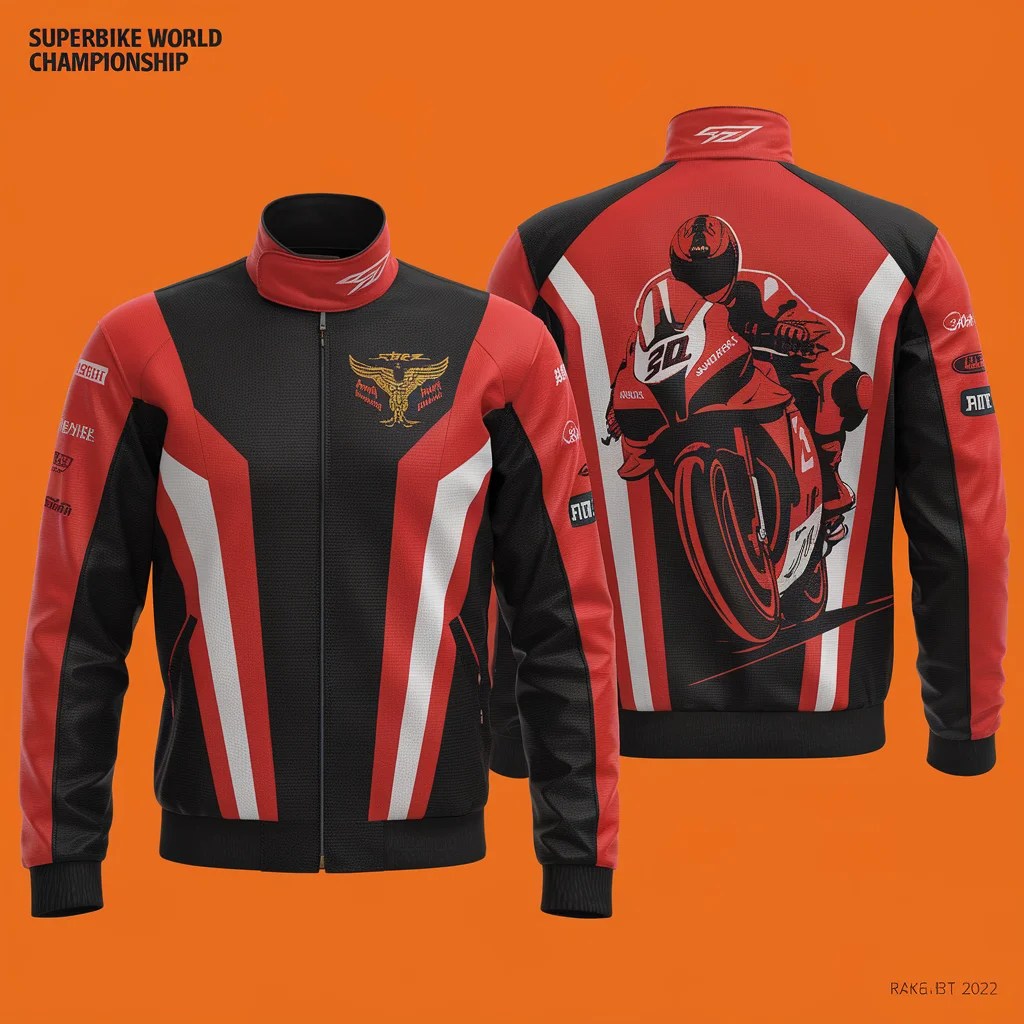 VelocityPro Superbike World Championship 2025 Leather Racing Jacket