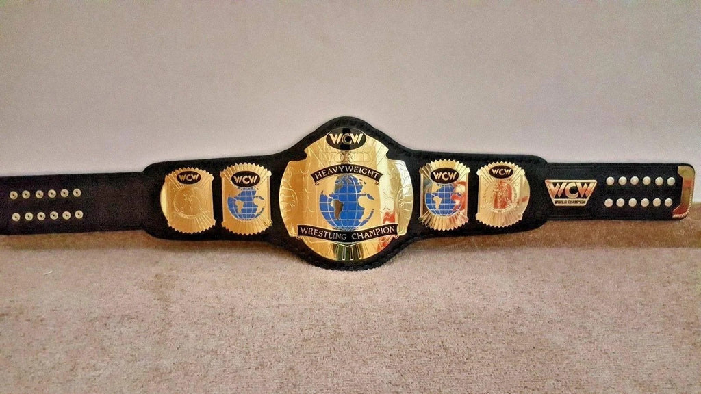 WCW WORLD HEAVYWEIGHT Brass Championship Belt - 4mm